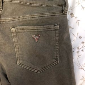 Guess Army green jeans